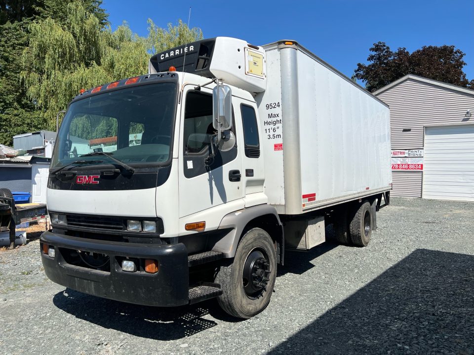 2007 GMC T7500 Reefer Truck For Sale in Langley BC